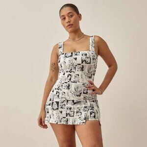 Reformation Daria Ecomove Active Dress in Comic Size XS